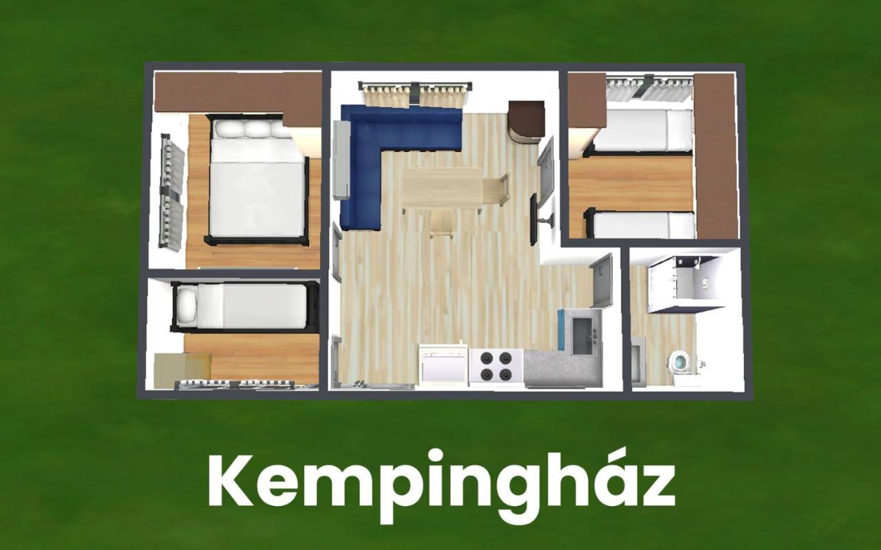 Ferienwohnung Szarszo Apartman Es Kempinghaz Balatonszarszo Exterior foto